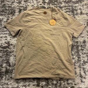 NWT Common people Men's Beige Textured T-Shirt size large